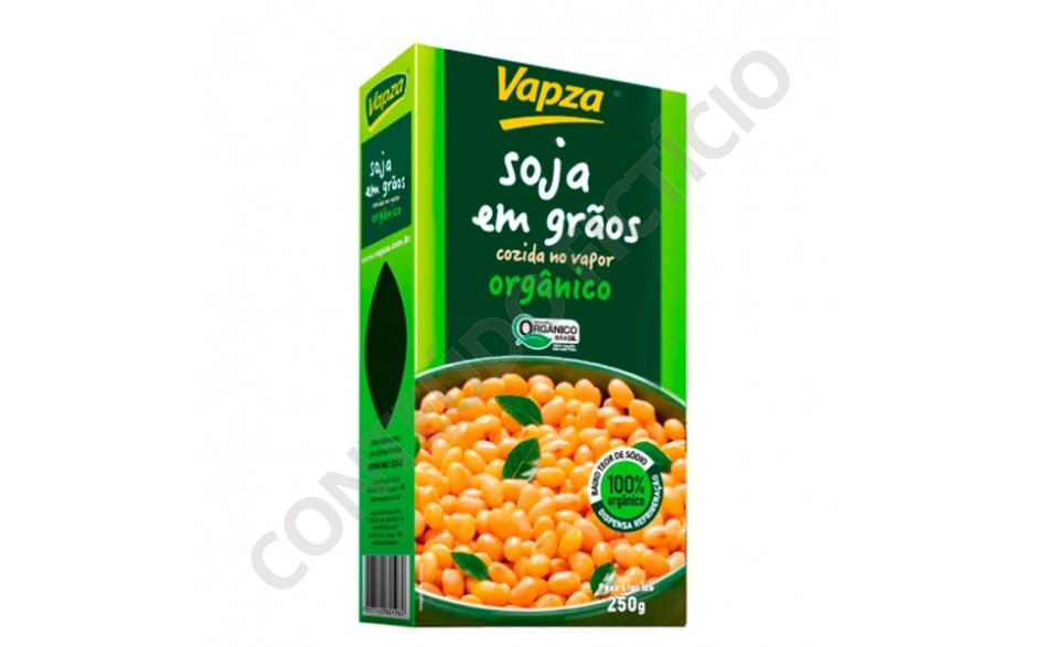 Soja Orgânica Vapza 250g